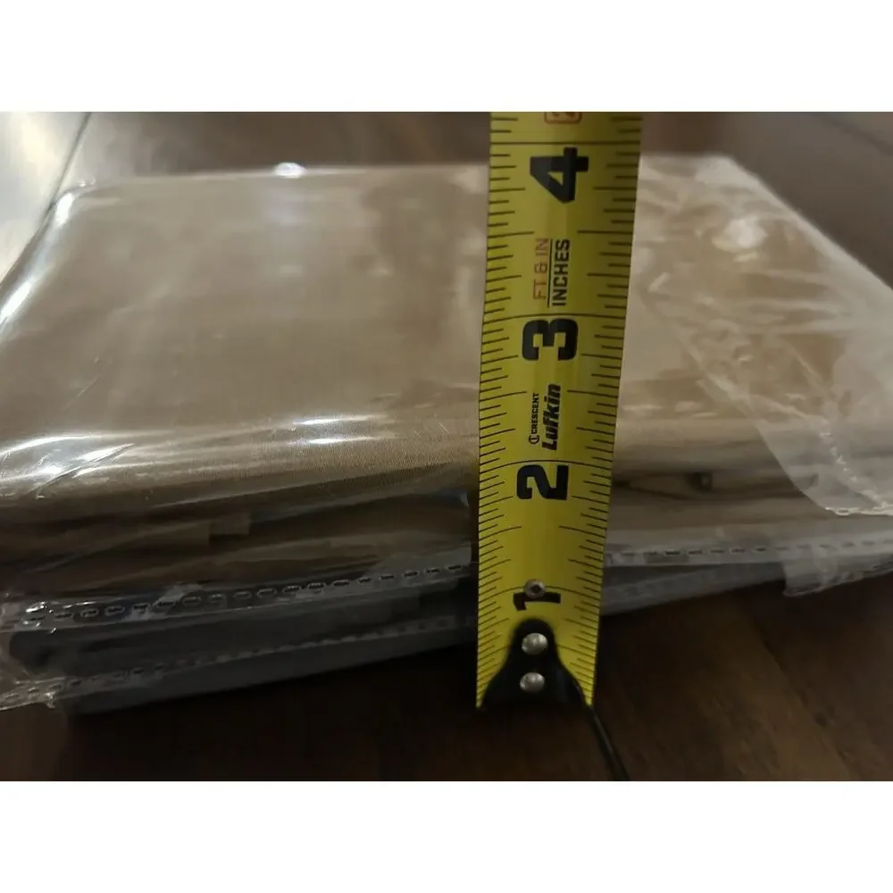 Comfy Panda 100% Cotton Cloth Napkins Set of 12 14x14 Gray Taupe Dinner Linens